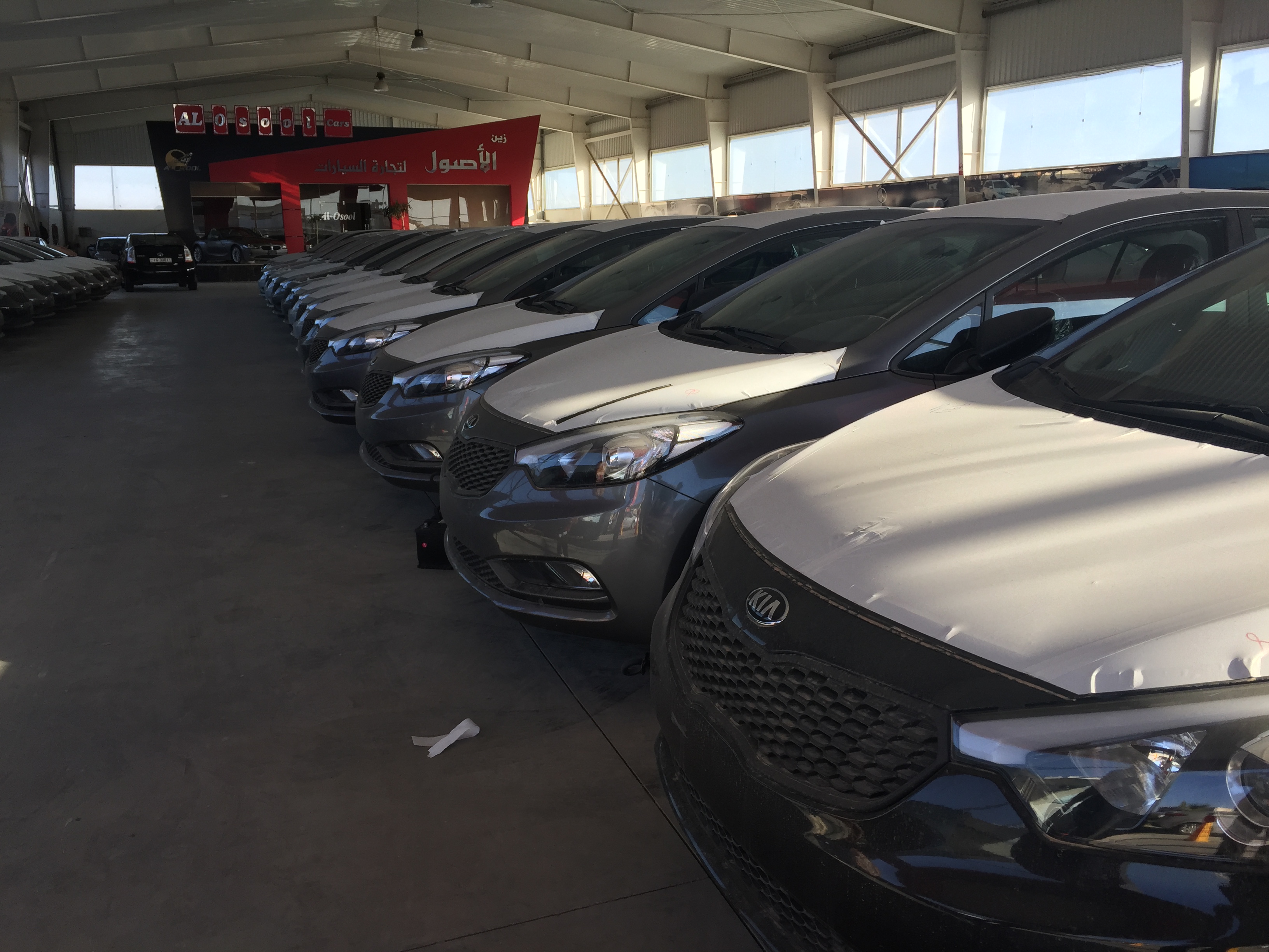 Fleet Indoor — Kia Vehicles